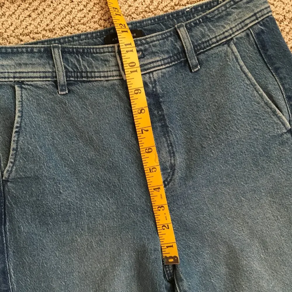 NWT - Ann Taylor The Wide Leg Jean - Women's 4 - Picture 3 of 10